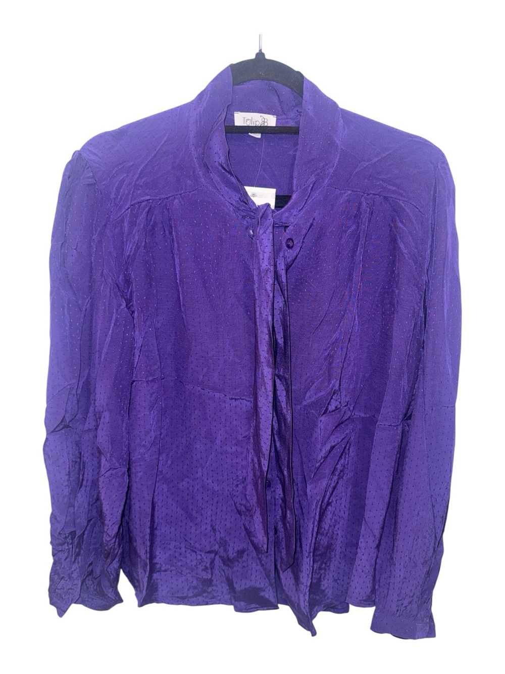 Talina Purple Women's Button-Down Shirt